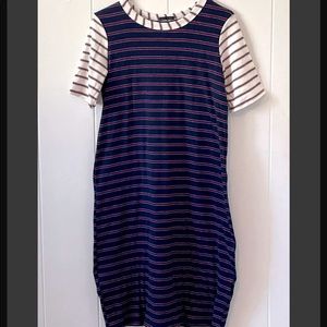 Sweet Claire red white and blue stretchy dress